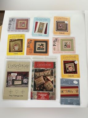 10 Lizzie Kate Cross Stitch Charts